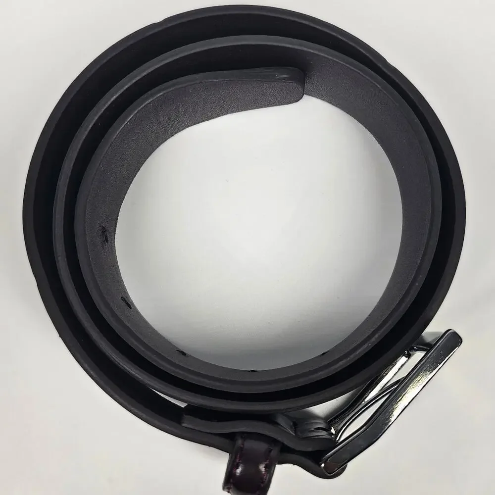 FLORSHEIM GENUINE LEATHER BELT – DARK BROWN – 37